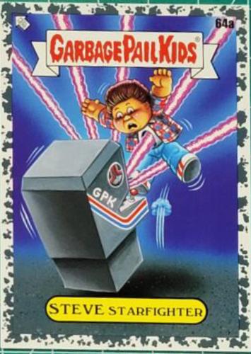 Steve Starfighter [Grey] #64a Garbage Pail Kids Intergoolactic Mayhem