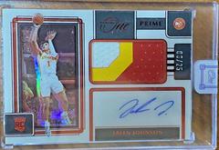 Jalen Johnson [Red] Basketball Cards 2021 Panini One and One Prime Rookie Jersey Autographs Prices