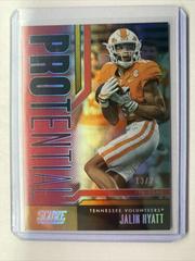 Jalin Hyatt [Red Zone] #15 Football Cards 2023 Panini Score Protential Prices