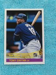 Tony Gwynn [SP Variation Blank Back] Baseball Cards 2018 Panini Donruss Prices
