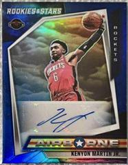 Kenyon Martin Jr. [Blue] #AIR-KMJ Basketball Cards 2021 Panini Chronicles Airborne Signatures Prices