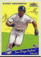 Rickey Henderson #294 Baseball Cards 2002 Fleer Tradition Prices