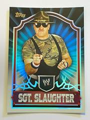 Sgt. Slaughter Wrestling Cards 2011 Topps WWE Classic Prices