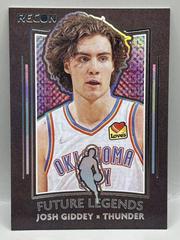 Josh Giddey Basketball Cards 2021 Panini Recon Future Legends Prices