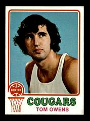 Tom Owens Basketball Cards 1973 Topps Prices