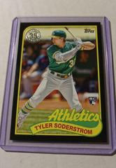 Tyler Soderstrom [Black] Baseball Cards 2024 Topps 1989 Prices