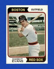 Dwight Evans Baseball Cards 1974 Topps Prices