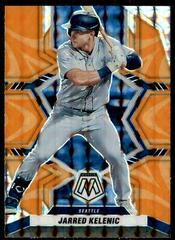 Jarred Kelenic [Reactive Orange] #1 Baseball Cards 2022 Panini Mosaic Prices