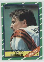 Jim Breech Football Cards 1986 Topps Prices