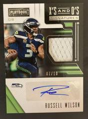 Russell Wilson #XOS-RW Football Cards 2018 Panini Playbook X's and O's Signatures Prices