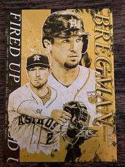 Alex Bregman Baseball Cards 2021 Topps Fire Fired Up Prices