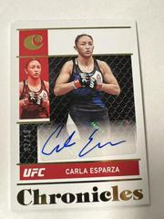 Carla Esparza [Gold] #CS-CES Ufc Cards 2022 Panini Chronicles UFC Signatures Prices