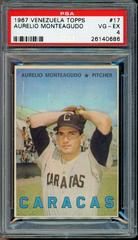 Aurelio Monteagudo #17 Baseball Cards 1967 Venezuela Topps Prices
