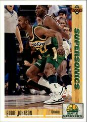 Eddie Johnson Basketball Cards 1991 Upper Deck Prices
