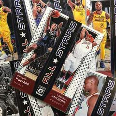 LeBron James, Zion Williamson [Gold] Basketball Cards 2021 Panini Donruss Optic All Stars Prices