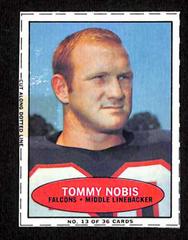 Tommy Nobis [Hand Cut] #13 Football Cards 1971 Bazooka Prices