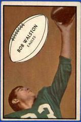 Bobby Walston Football Cards 1953 Bowman Prices