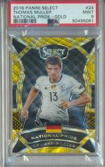 Thomas Muller [Gold] Soccer Cards 2016 Panini Select National Pride Prices