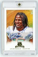 Jaylen Waddle [Signature Gold] #GK-26 Football Cards 2021 Panini Chronicles Gridiron Kings Prices