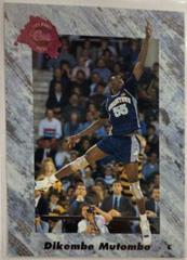 Dikembe Mutombo #151 #151 Basketball Cards 1991 Classic Prices