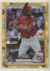 Quin Cotton [Gold] Baseball Cards 2020 Bowman Draft Sapphire Prices