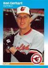 Ken Gerhart Baseball Cards 1987 Fleer Update Prices
