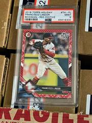 Francisco Lindor [Green Festive] #TH-FL Baseball Cards 2018 Topps Holiday Bowman Prices