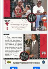 Michael Jordan #VP10 Basketball Cards 1996 Upper Deck Jordan's Viewpoints Prices