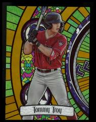 Tommy Troy [Gold] Baseball Cards 2023 Bowman Draft Glass Prices