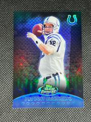 Peyton Manning [Blue Refractor] Football Cards 1999 Topps Finest Team Prices