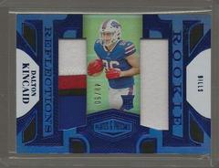Dalton Kincaid [Blue] #RR-13 Football Cards 2023 Panini Plates and Patches Rookie Reflections Prices