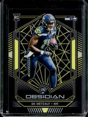 DK Metcalf [Electric Etch Yellow] #128 Football Cards 2019 Panini Obsidian Prices