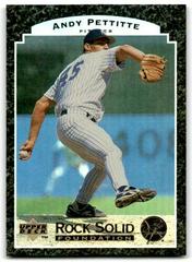 Andy Pettitte #RS9 Baseball Cards 1997 Upper Deck Rock Solid Foundation Prices