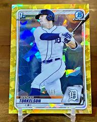 Spencer Torkelson [Gold] #BD-121 Baseball Cards 2020 Bowman Draft Sapphire Prices