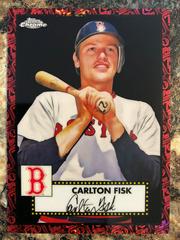 Carlton Fisk [Black Gold] Baseball Cards 2021 Topps Chrome Platinum Anniversary Prices