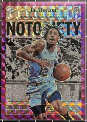 Ja Morant [Purple] #5 Basketball Cards 2022 Panini Mosaic Notoriety Prices
