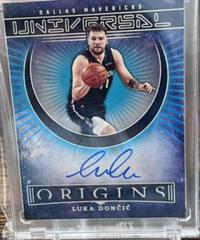 Luka Doncic [Turquoise] #UA-LDC Basketball Cards 2022 Panini Origins Universal Autographs Prices