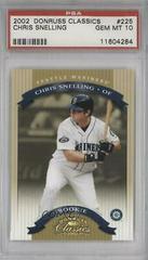 Chris Snelling #225 Baseball Cards 2002 Donruss Classics Prices