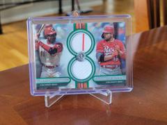 Barry Larkin / Joey Votto [Green Dual Player] #DR2-LV Baseball Cards 2024 Topps Tribute Dual Relic Prices