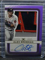 Alex Bregman [Purple] #ARC-ABR Baseball Cards 2023 Topps Definitive Autograph Relic Collection Prices