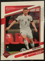 Kevin De Bruyne [Press Proof Gold] Soccer Cards 2021 Panini Donruss Road to Qatar Prices