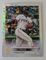 Oneil Cruz [Gold] #22 Baseball Cards 2022 Topps Chrome Logofractor Prices