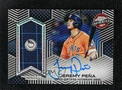 Jeremy Pena [Autograph] #TCAA-JPE Baseball Cards 2023 Topps Chrome Authentics Relics Prices