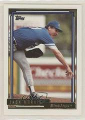 Jack Morris [Gold] Baseball Cards 1992 Topps Traded Prices