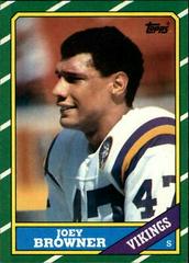 Joey Browner Football Cards 1986 Topps Prices