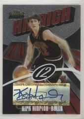 Kirk Hinrich Autograph #138 Basketball Cards 2003 Finest Prices