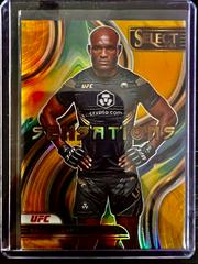 Kamaru Usman [Gold] #11 Ufc Cards 2023 Panini Select UFC Sensations Prices