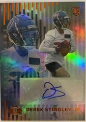 Derek Stingley Jr. [Orange] #RS-DS Football Cards 2022 Panini Illusions Rookie Signs Prices