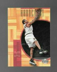 Allen Iverson #39 Basketball Cards 2000 Upper Deck Hardcourt Prices
