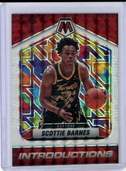 Scottie Barnes [White] #4 Basketball Cards 2021 Panini Mosaic Introductions Prices